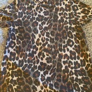 Flamingo brand leopard print top. SZ L